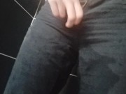 Preview 3 of Stripping freshly wet pants then materbating and squirting
