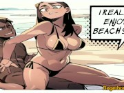Preview 6 of Beach sex manga Cartoon Hentai Comic Anime dirty talk