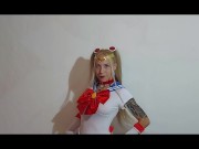 Preview 6 of Dark princess: Hard anal fucking to Sailor Moon. POV. Trailer