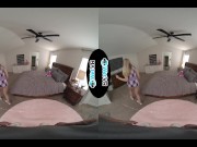 Preview 5 of WETVR Hot Sorority Blonde Sneaks In Her Boyfriend For A Hot VR Fuck