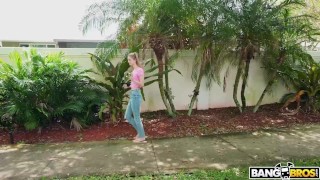 BANGBROS - Petite Puerto Rican Stepdaughter Kira Perez Craving Jonathan Jordan's BBC