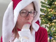 Preview 3 of Blowjob Kisses from the Christmas Bunny [Preview]