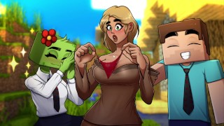 Hornycraft Minecraft Parody The End Marry Creeper Girl