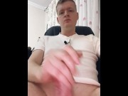 Preview 2 of Cute Boy Jerk Off And intense Moaning