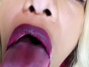 Preview 1 of ASMR -Lens Licking- I want to feel your taste