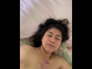 Preview 5 of Massive cumshot on my innocent face