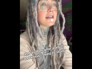 Preview 4 of Anuskatzz Tattoo bodymodification hippie goth punk onlyfans model talks about her philosophy of life