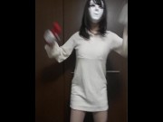 Preview 3 of dancing  variety party game crap seduced fetish transslut tits TransGirl NSFW Transdick tempt bitch