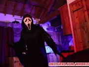 Preview 5 of HALLOWEEN PORN "COME SCREAMING" - GHOST FACE - MRBRITAINX  & REBECCA GOODWIN