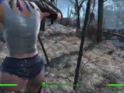 Preview 1 of Fallout 4 Sex Mod Gameplay|Un-seen Pervert Double Penetration