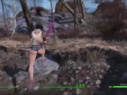 Preview 6 of Fallout 4 Sex Mod Gameplay|Un-seen Pervert Double Penetration