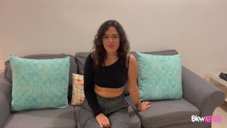 Colombian teen Melanie Auditions in Porn 18 years old