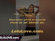 Preview 1 of Babe sharing behind the porn scenes before boob job with troll rants and implants plans - Lelu Love