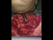 Preview 6 of Introvert Guy Rubbing on Flossy Blanket - CumBlush