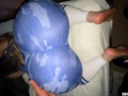 Preview 1 of Creamy Pussy Pawg Gets Leggings Ripped