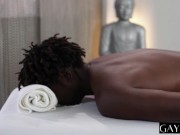 Preview 2 of Black gay massage seduction