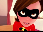 Preview 3 of 3D/Anime/Hentai, The Incredibles: Mrs.Incredible Fucked In Her Big Ass!