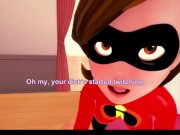 Preview 4 of 3D/Anime/Hentai, The Incredibles: Mrs.Incredible Fucked In Her Big Ass!