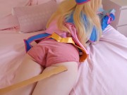 Preview 1 of Dark Magician Girl WEDGIES (YUGIOH COSPLAY)