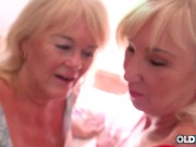 Preview 3 of OLDNANNY Two blonde matures having fun together