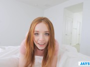 Preview 2 of JAY'S POV - GINGER TEEN STEP DAUGHTER MAD COLLINS LOVES DADDY'S BIG DICK
