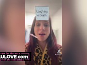 Preview 6 of Babe shows off creampie pussy closeups & rants on haters & trolls, showers twice & more - Lelu Love