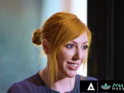 Preview 2 of NURU MASSAGE - Big Boobies MILF Lauren Phillips Gets Her Redhead Pussy Banged By Her Client