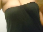 Preview 1 of Sexy girl pissing into a bucket wearing an underskirt.. මම නාන්න යන ගමන් යට සාය පිටින් බේසමට චූ කරා.