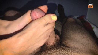 Impossible to resist a footjob from my ex wife. IMPOSSIBLE