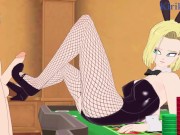 Preview 1 of Android 18 and I have intense sex in the casino. - Dragon Ball Hentai