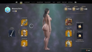 Hogwarts Legacy Custom Curvy Body Nude Mod