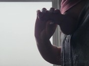 Preview 1 of The fog rolled in and a hot mysterious hand drained my cock - Our Spicy Adventures