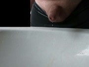 Preview 2 of That Guy takes a Big Piss in Sink