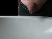 Preview 3 of That Guy takes a Big Piss in Sink