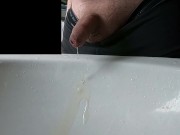 Preview 6 of That Guy takes a Big Piss in Sink