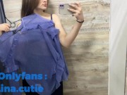 Preview 6 of Sexy try on haul braless see through transparent
