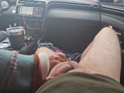 Preview 6 of Slave gets cbt and dick used as ashtray on car ride