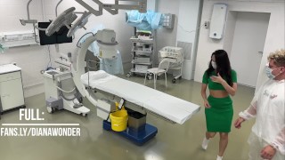 Fake Doctor At Operating Room Cured Fit Girl With Bubble Butt By Thick Cock