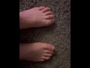 Preview 2 of Sexy Feet Play With Each other dont tell my step sis