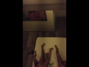 Preview 2 of New boy with big penis had sex with my wife without condom and ejaculated inside her pussy