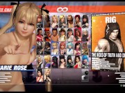 Preview 2 of Dead Or Alive Nude Game Play | Marie Rose Vs Christie