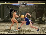 Preview 3 of Dead or Alive 6 Nude game play [Nude Mod] | Momiji Vs Tina