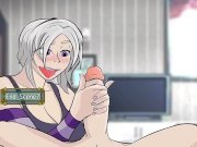 Preview 6 of Never Saint All Sex Scenes - Part 58 - Step-Sis Handjob By LoveSkySanHentai