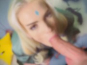 Preview 2 of TSUNADE Real Life Hentai - Naruto COSPLAY 4k - Ahegao Fuck, Footjob, Sloppy Blowjob, UwU Girl, Feet