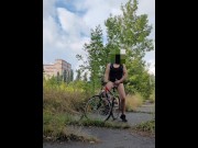 Preview 3 of Jerking off in public park