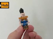 Preview 1 of I made hentai pictures based on a Lego figure with [PornJourney]