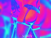 Preview 1 of Erotica- Goddess in Fishnets & big tits. Xdolltv