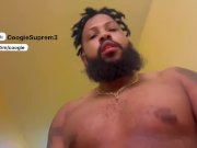 Preview 3 of Coogie Supreme Almost Caught Jerking Off In Hotel Lobby. Huge cum shot on floor