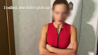 I came to visit my friend's sister and fucked her in erotic lingerie