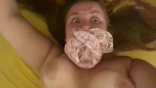 I film myself while a stranger from Tinder fucks me